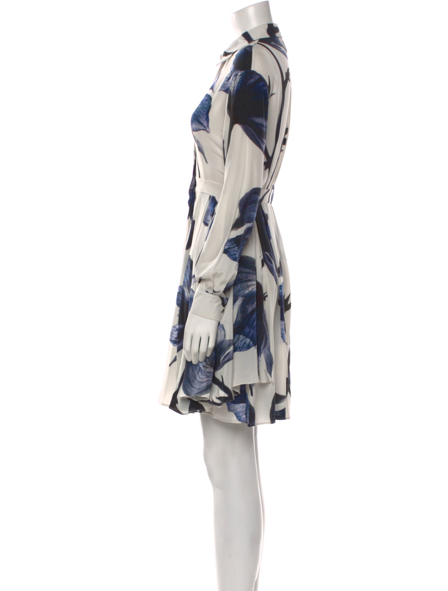 Alexander McQueen Silk Mini Dress