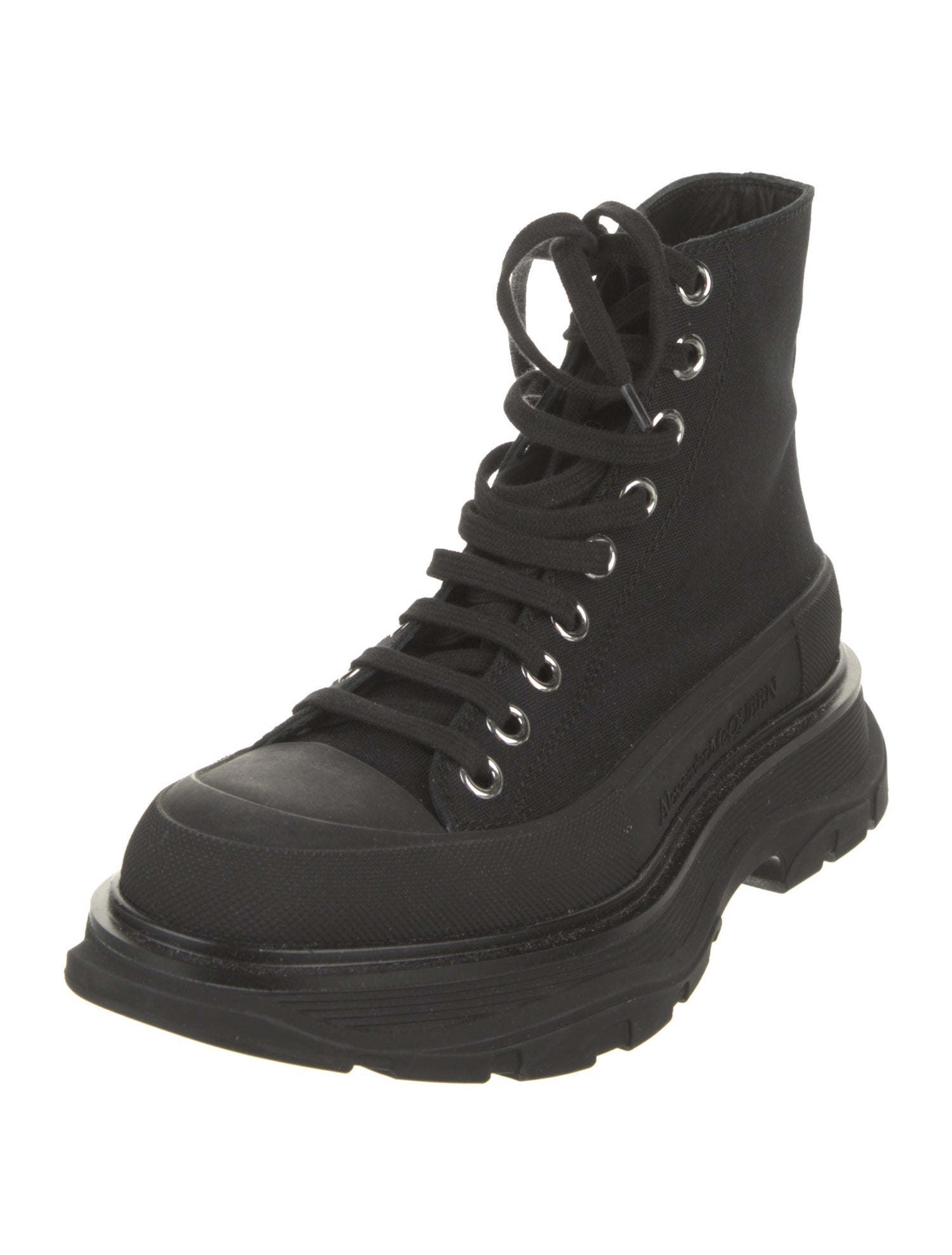 Alexander McQueen Canvas Chunky Sneakers