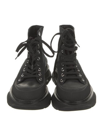 Alexander McQueen Canvas Chunky Sneakers