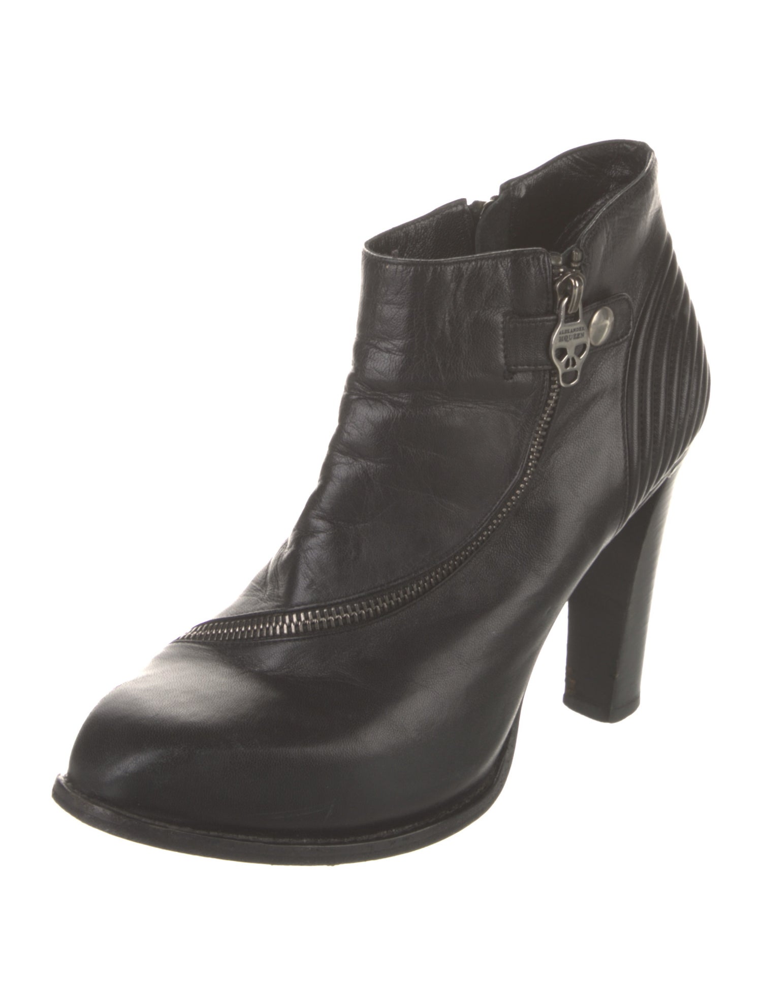 Alexander McQueen Leather Boots