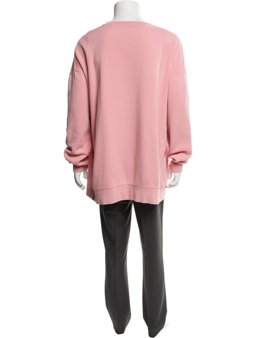 McQ Alexander McQueen Graphic Print Crew Neck Pullover