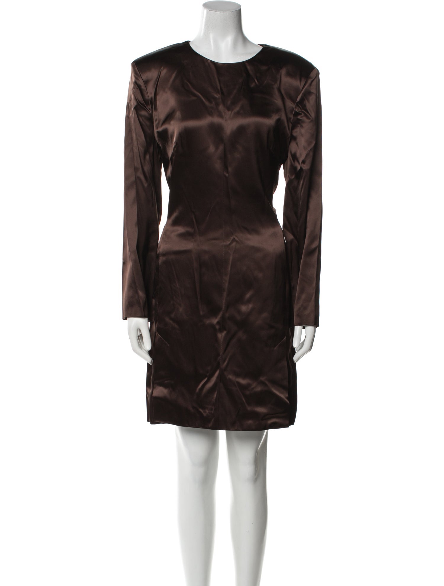 Alexander McQueen Crew Neck Knee-Length Dress w/ Tags