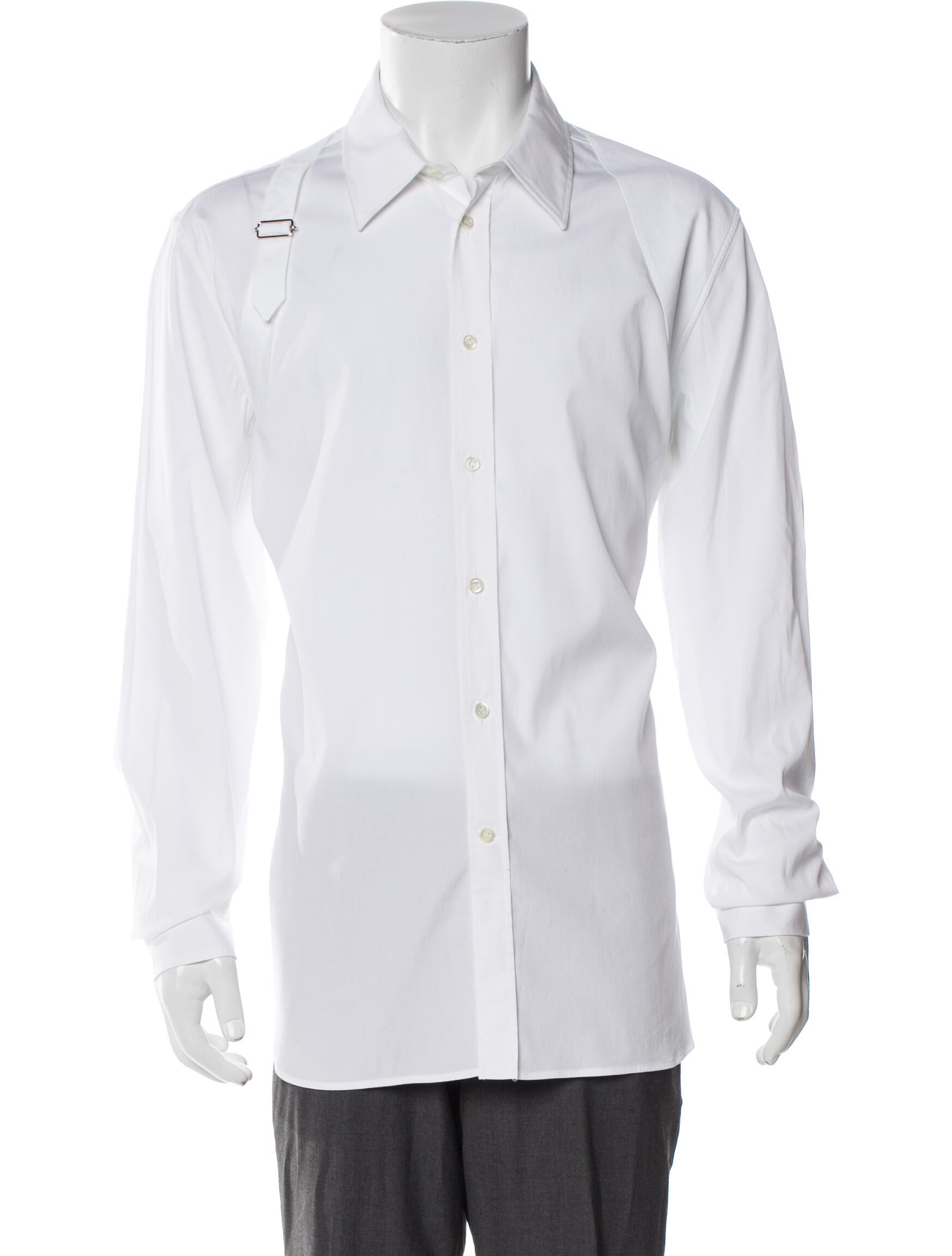 Alexander McQueen Hardness Long Sleeve Dress Shirt