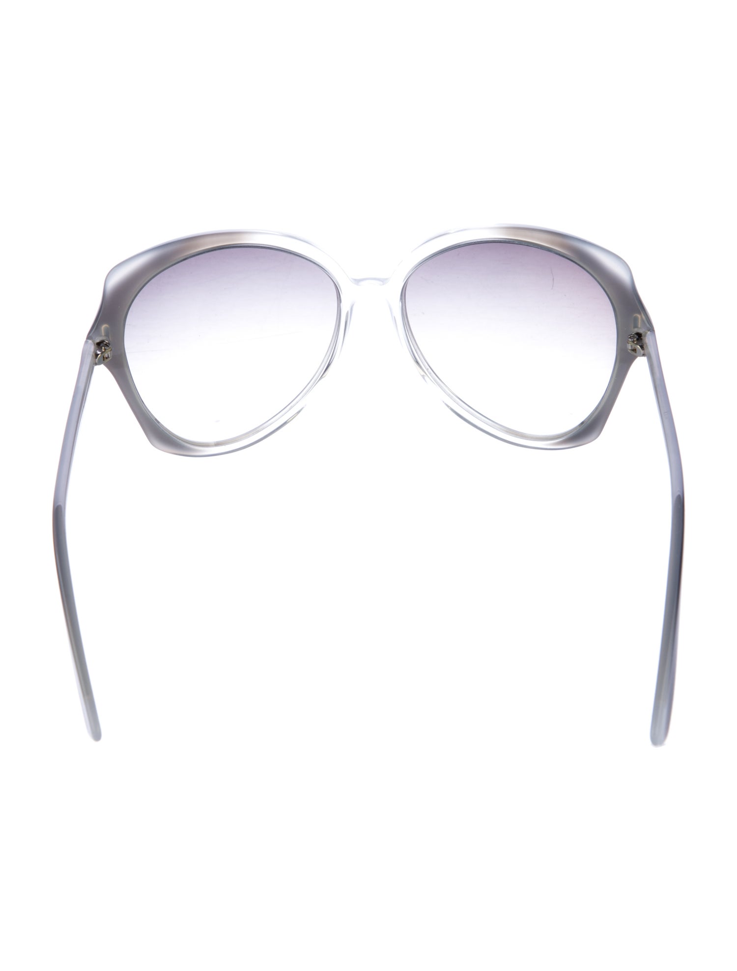 Alexander McQueen Oversize Gradient Sunglasses
