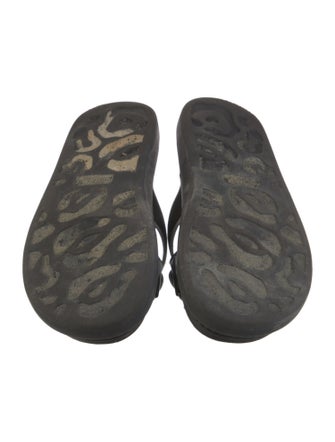 Alexander McQueen Canvas Printed Slides