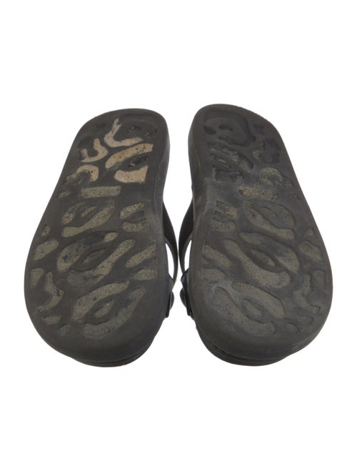 Alexander McQueen Canvas Printed Slides