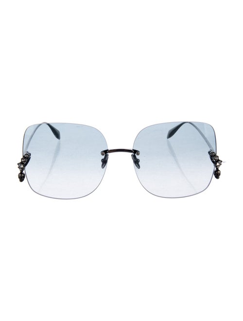 Alexander McQueen Oversize Gradient Sunglasses