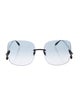Alexander McQueen Oversize Gradient Sunglasses