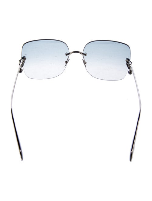Alexander McQueen Oversize Gradient Sunglasses
