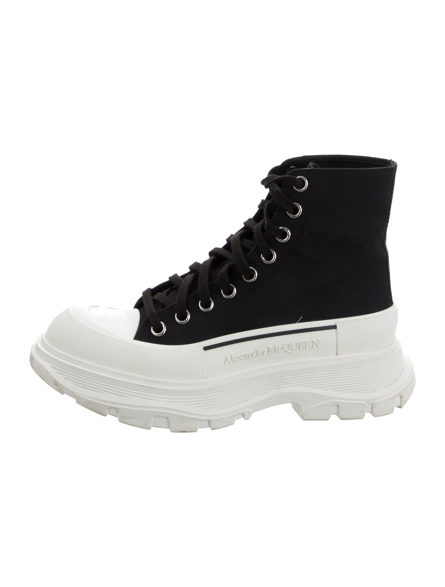 Alexander McQueen Canvas Sock Sneakers