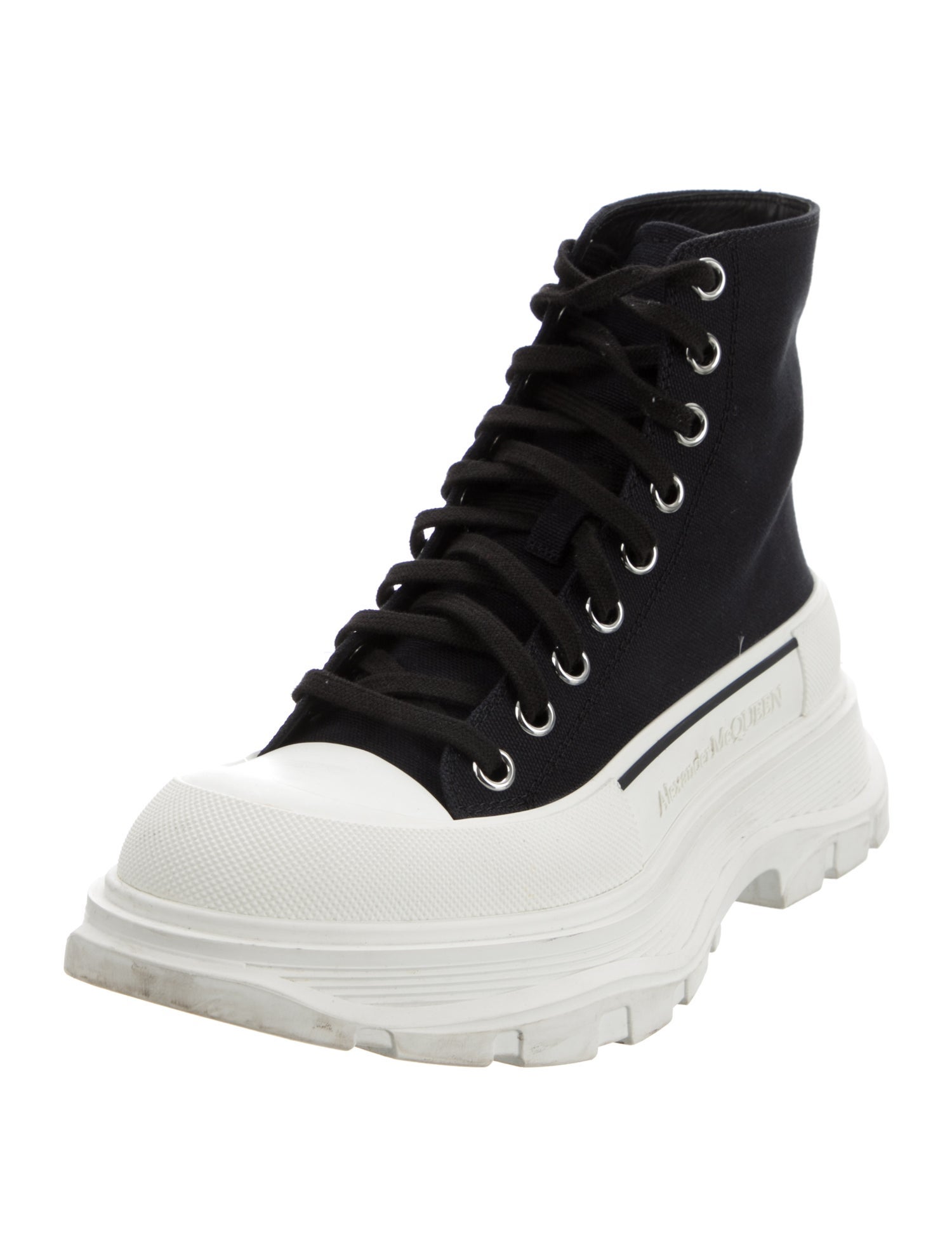 Alexander McQueen Canvas Sock Sneakers