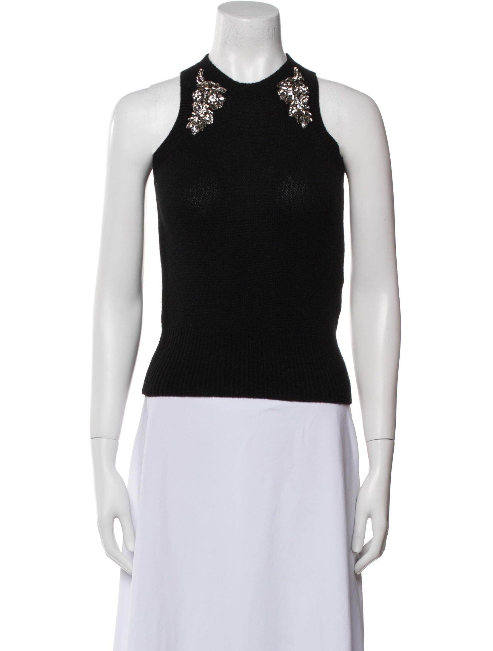 Alexander McQueen Cashmere Crew Neck Sweater