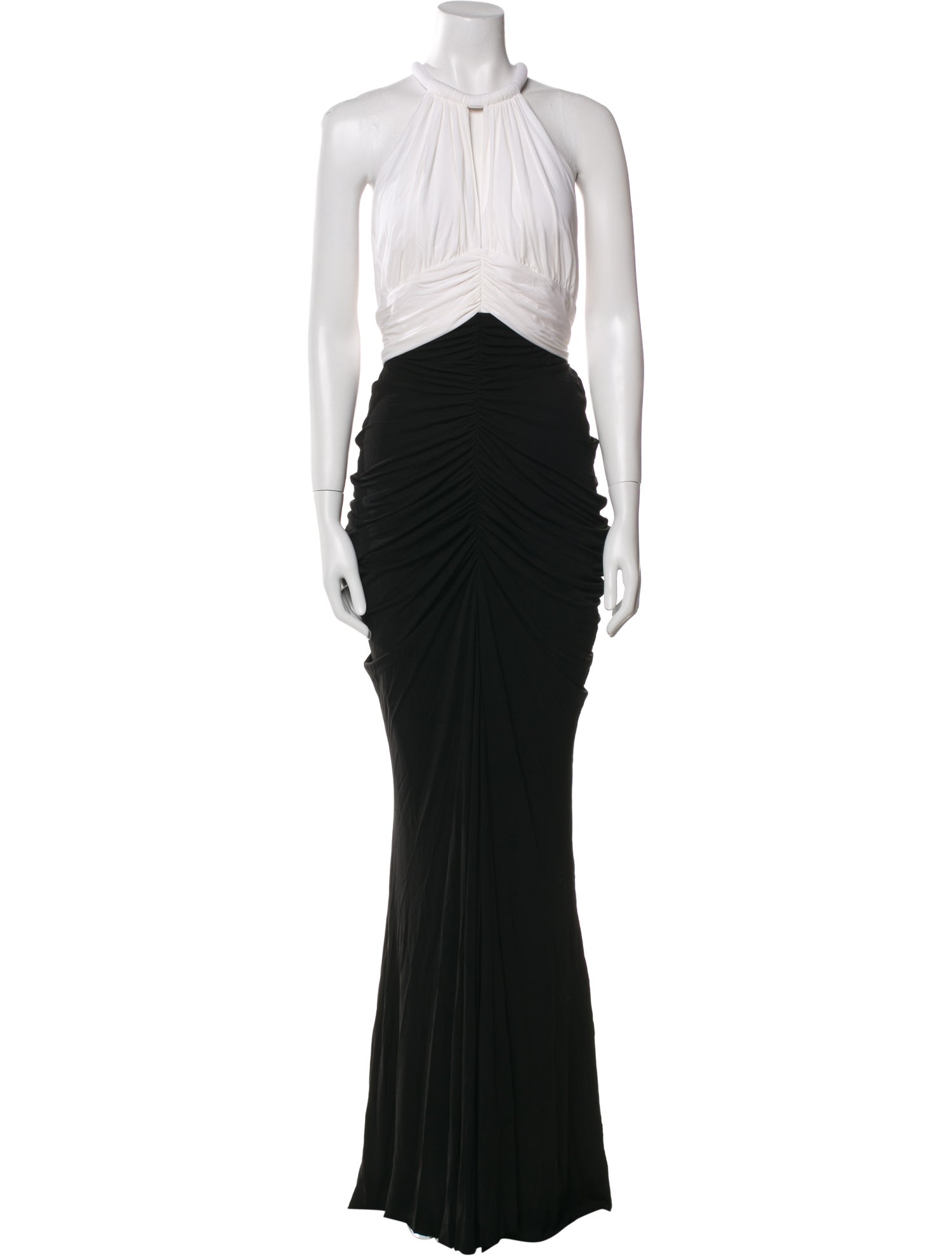 Alexander McQueen Halterneck Long Dress