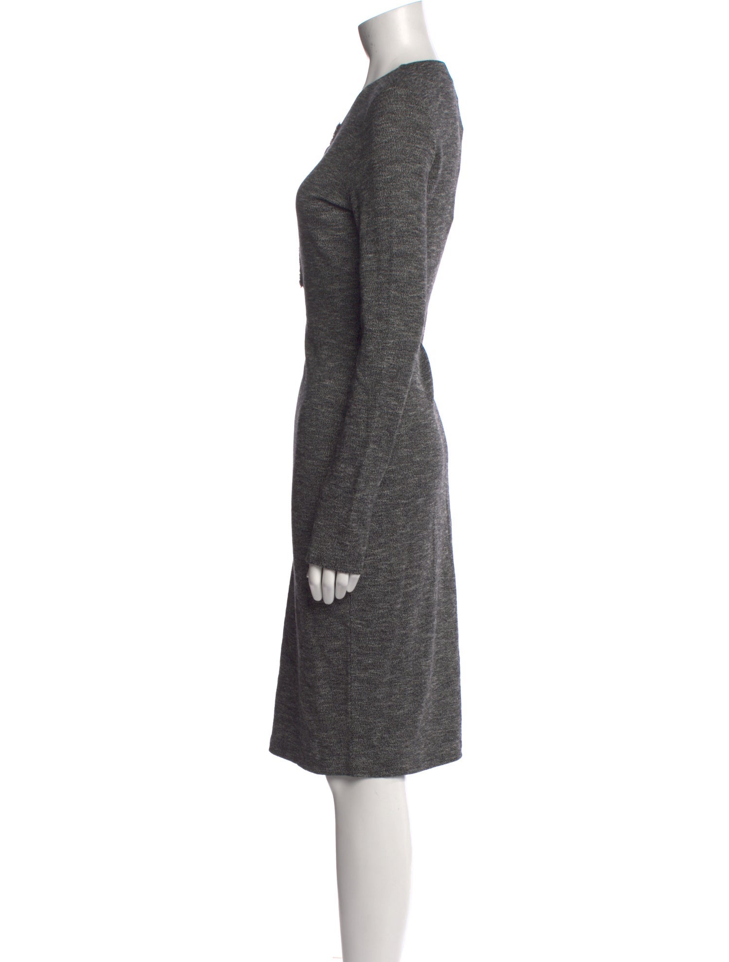Alexander McQueen Wool Midi Length Dress w/ Tags