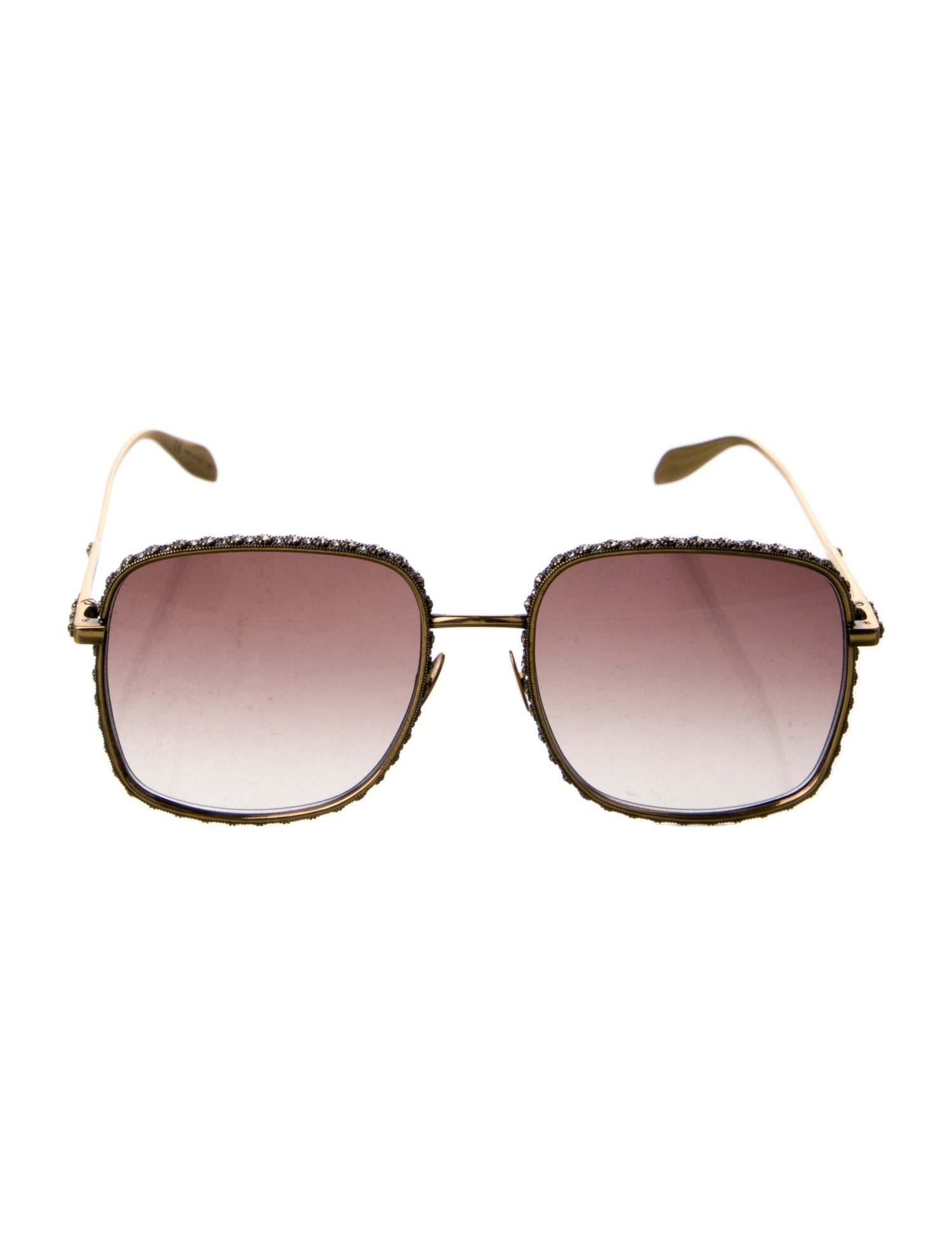 Alexander McQueen Square Gradient Sunglasses