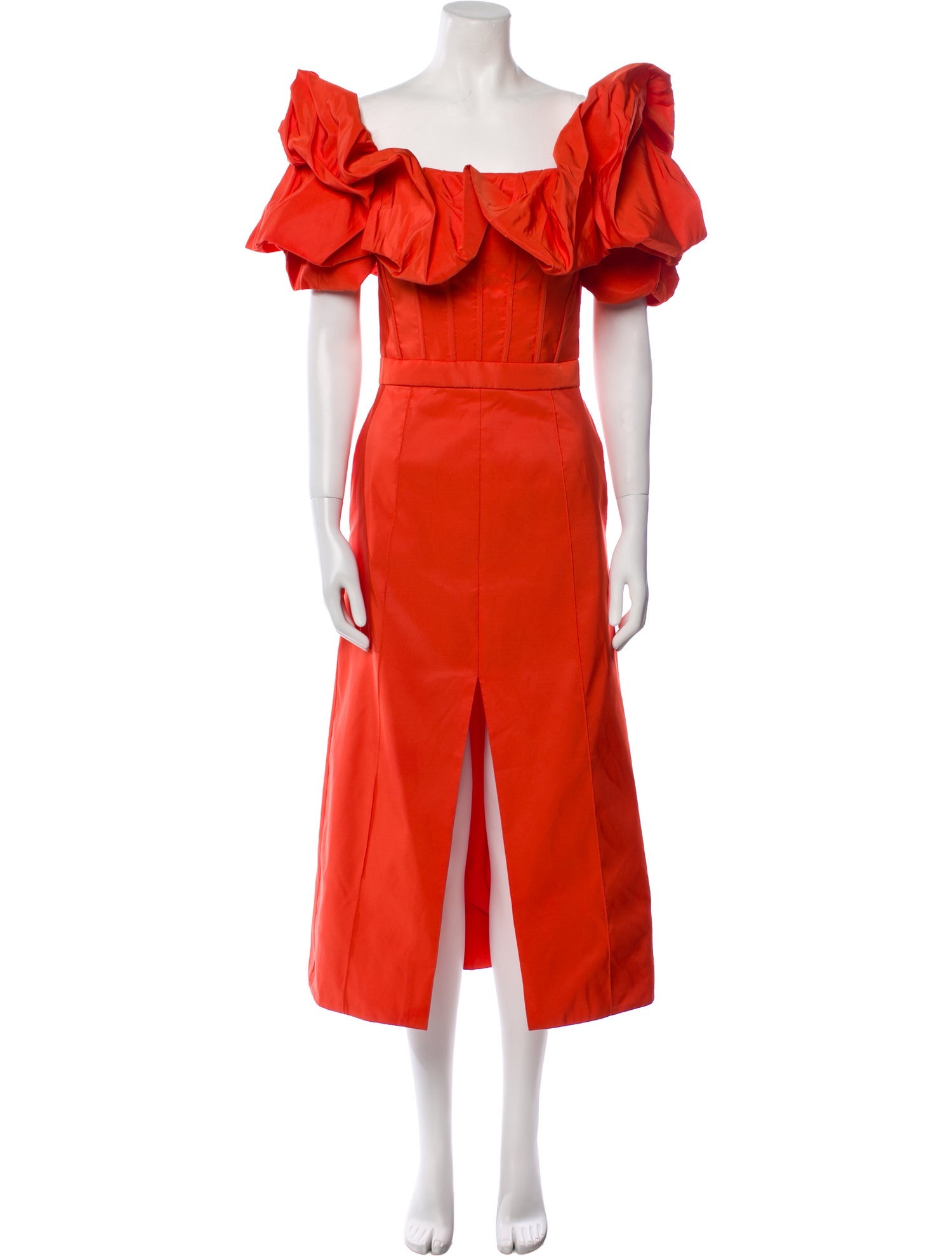 Alexander McQueen Square Neckline Long Dress w/ Tags