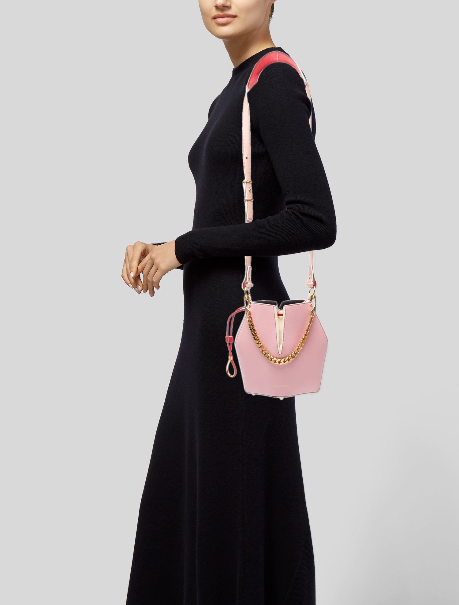 Alexander McQueen Leather Shoulder Bag