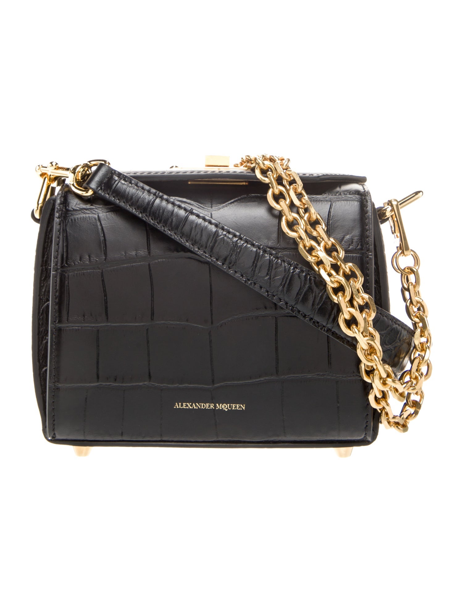 Alexander McQueen Leather Crossbody Bag Small