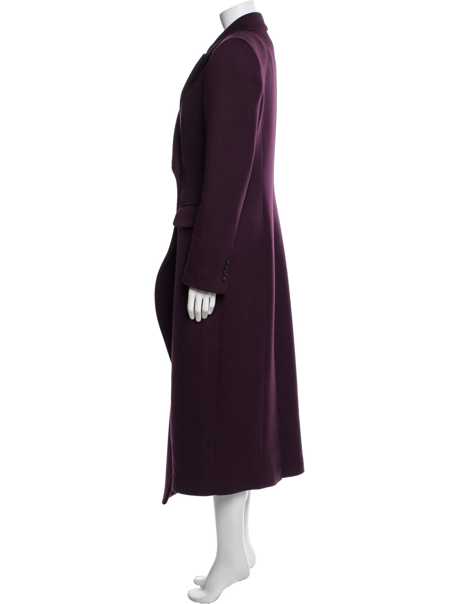 Alexander McQueen Wool Peacoat