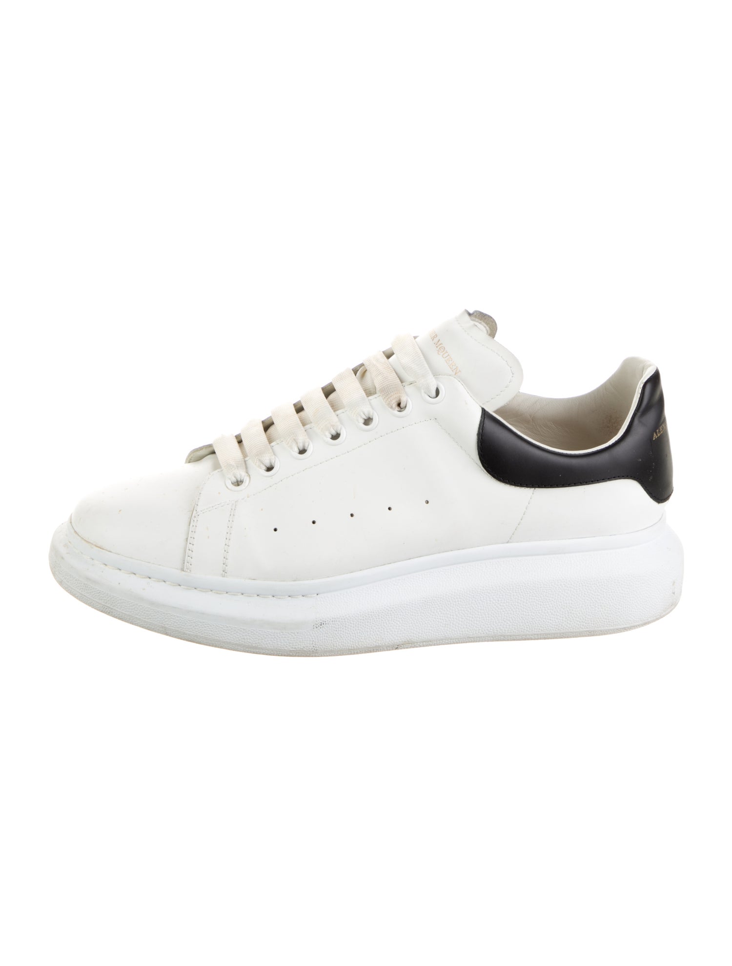 Alexander McQueen Leather Chunky Sneakers