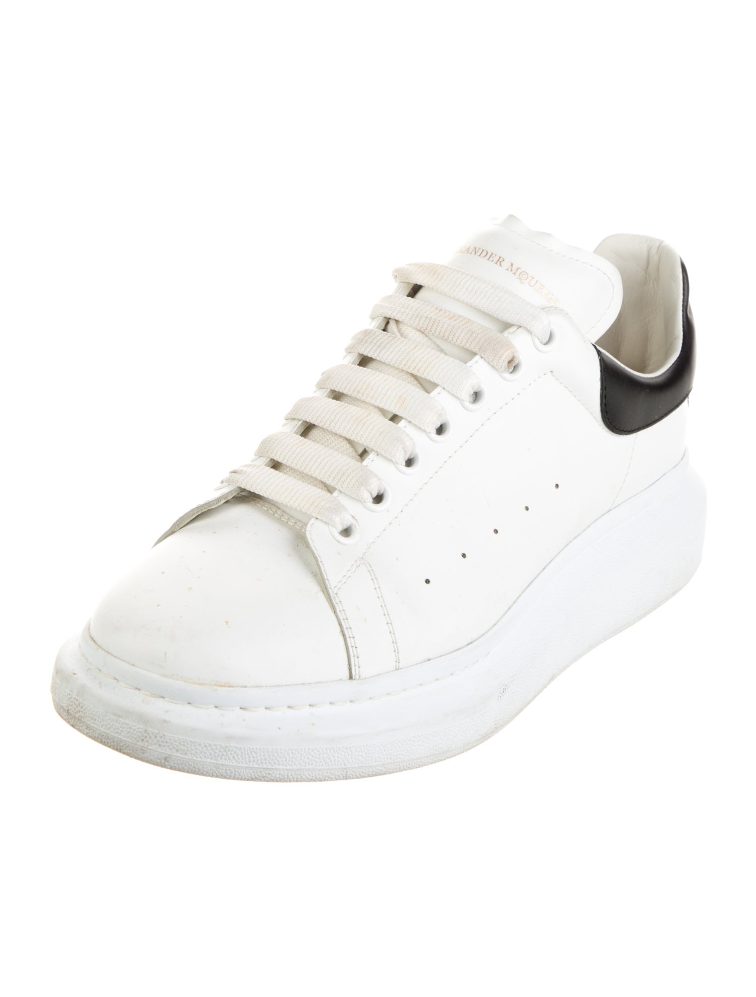 Alexander McQueen Leather Chunky Sneakers