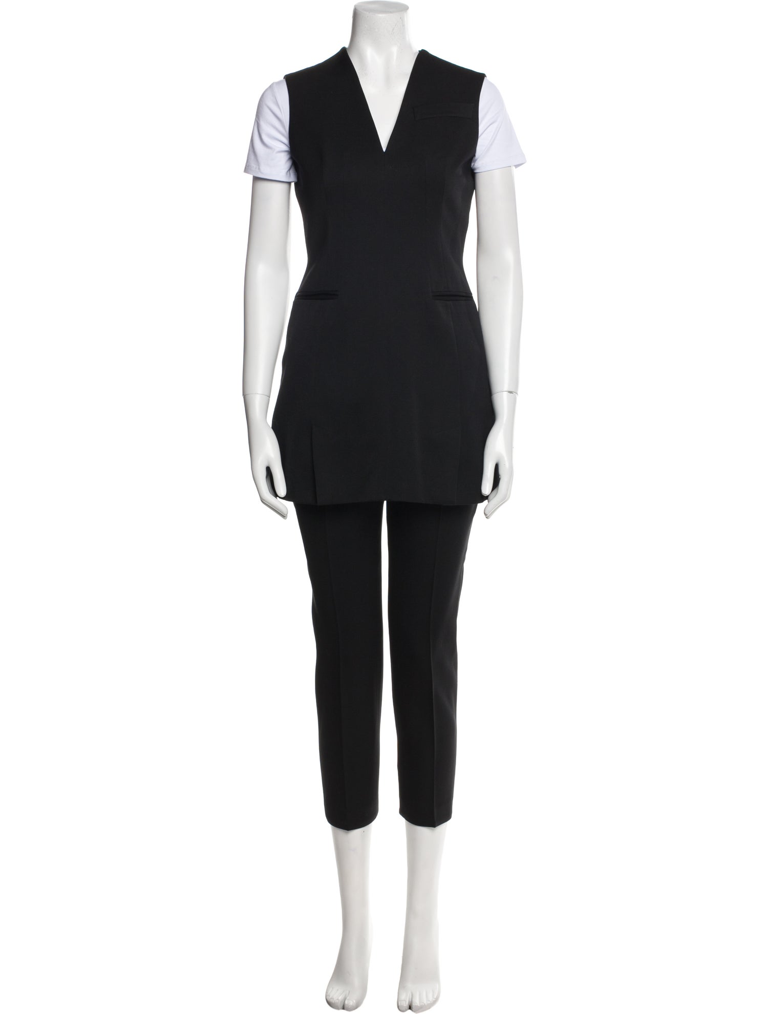 Alexander McQueen Virgin Wool Pantsuit