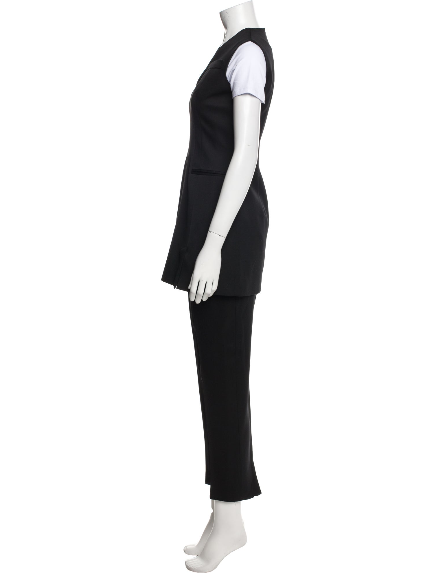 Alexander McQueen Virgin Wool Pantsuit