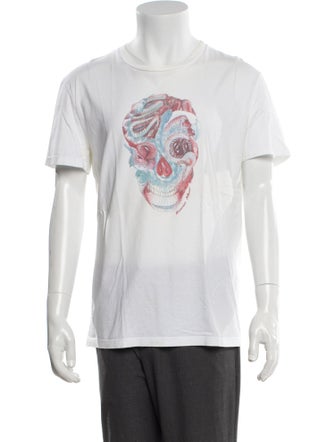 Alexander McQueen Skull Graphic Print T-Shirt