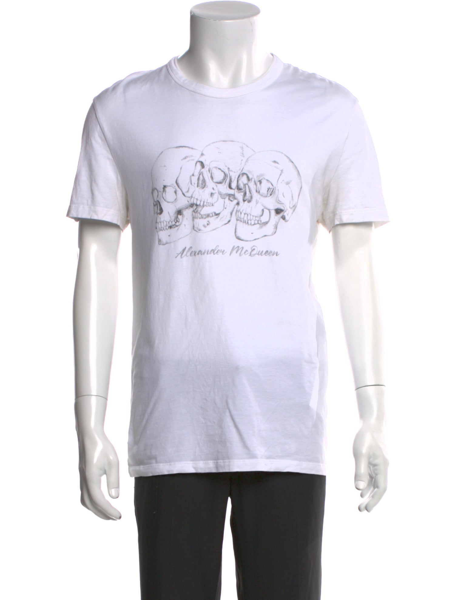 Alexander McQueen Skull Graphic Print T-Shirt