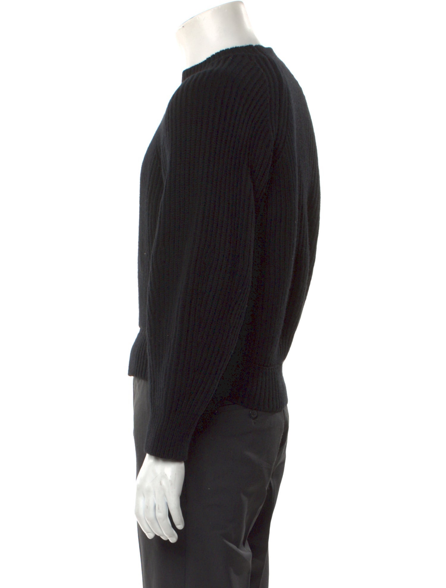 Alexander McQueen Wool Crew Neck Pullover