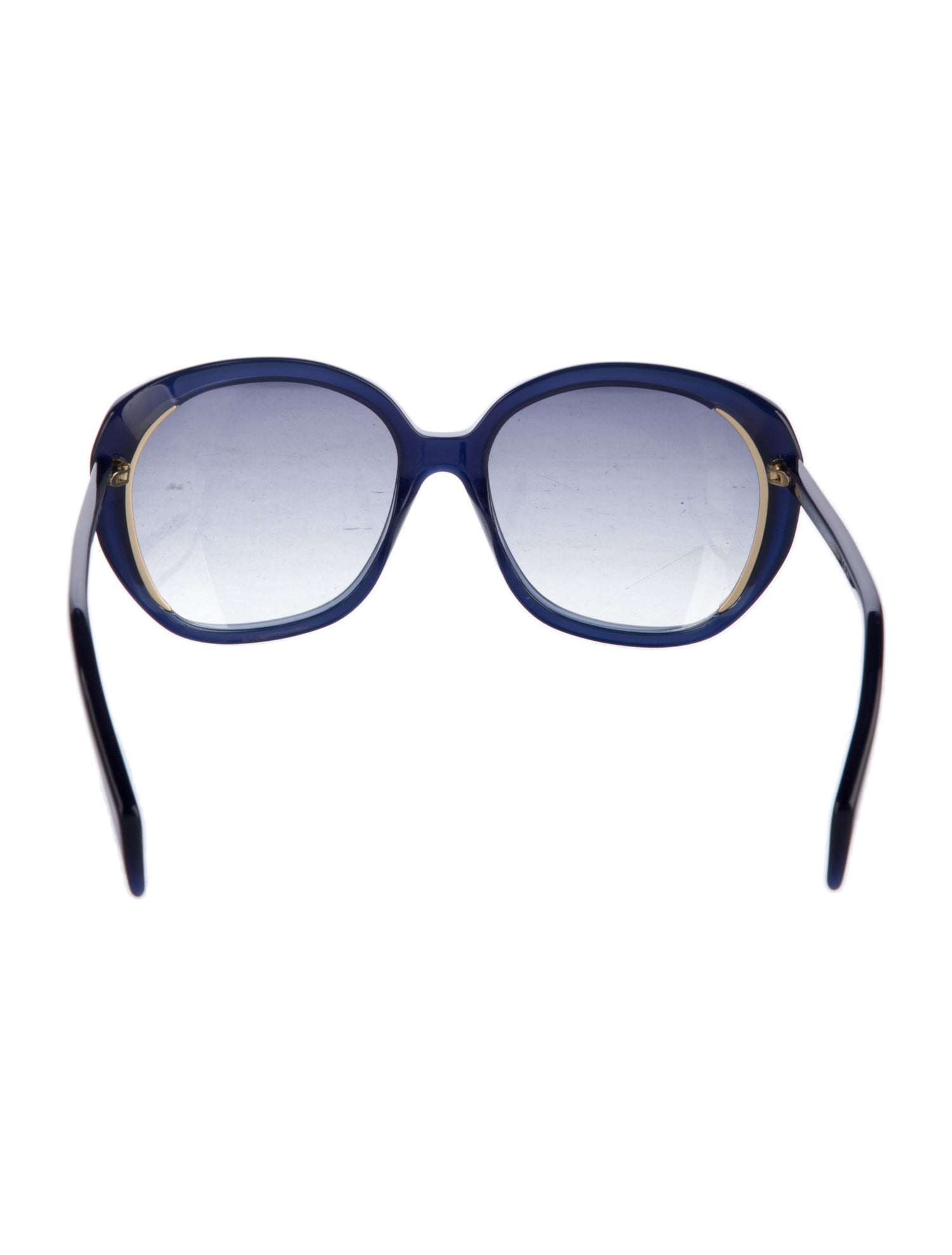 Alexander McQueen Oversize Tinted Sunglasses