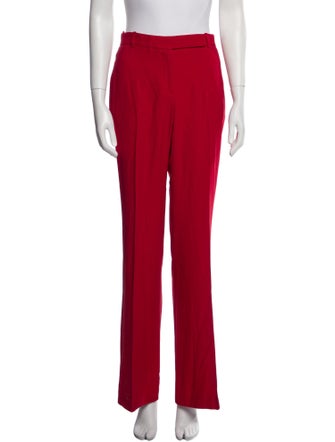 Alexander McQueen Wool Wide Leg Pants