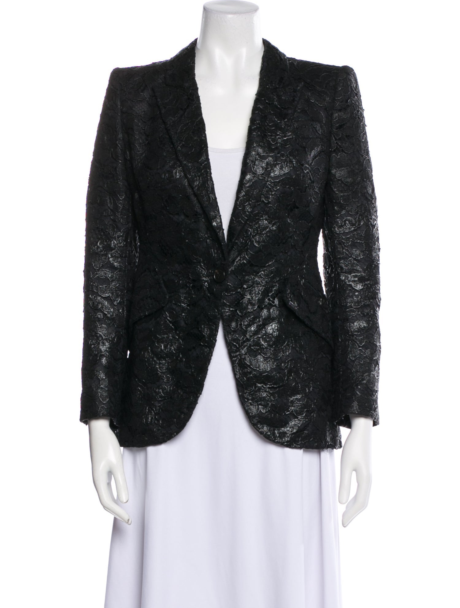 Alexander McQueen Printed Jacket