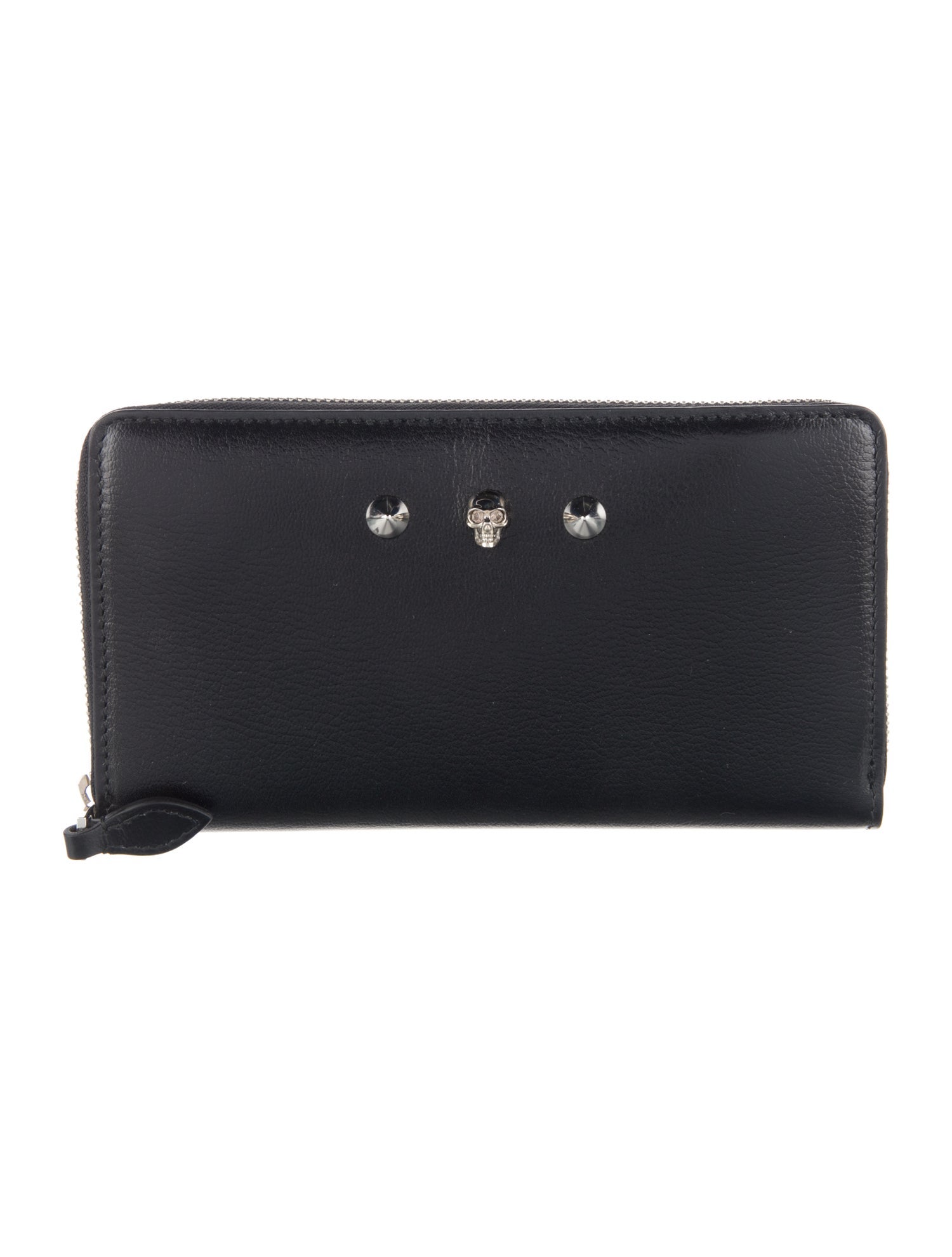 Alexander McQueen Skull Leather Continental Wallet