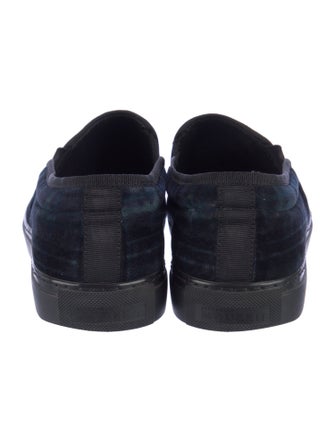 Alexander McQueen Velvet Loafers