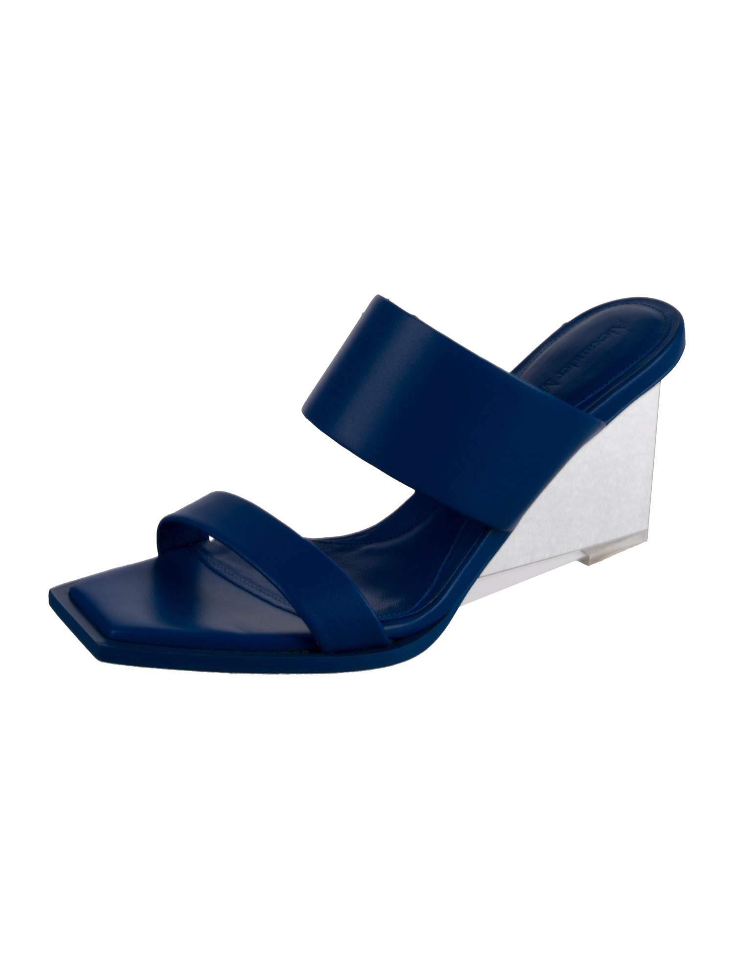 Alexander McQueen Leather Slides