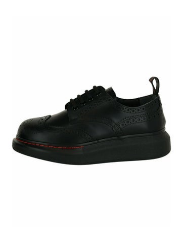 Alexander McQueen Flats Calf Leather Oxfords It35 | 5