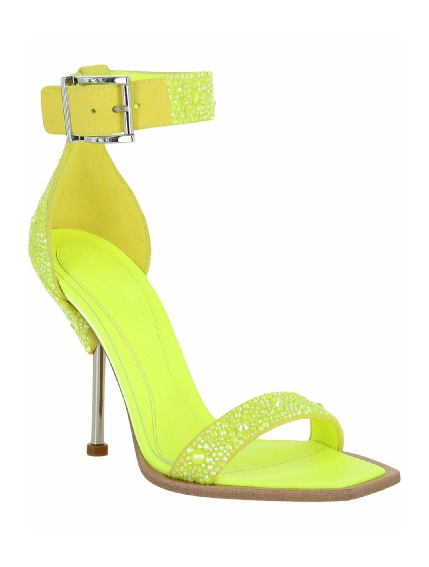 Alexander McQueen Suede Solid Sandals w/ Tags