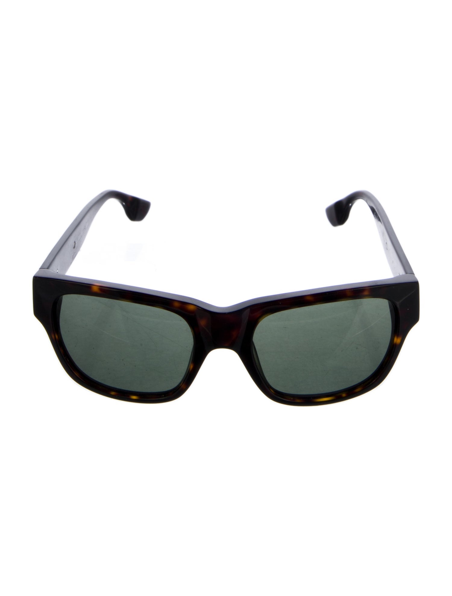 Alexander McQueen Wayfarer Tinted Sunglasses
