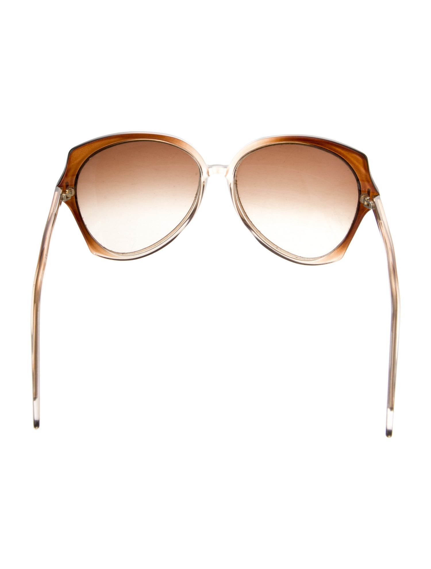 Alexander McQueen Oversize Gradient Sunglasses