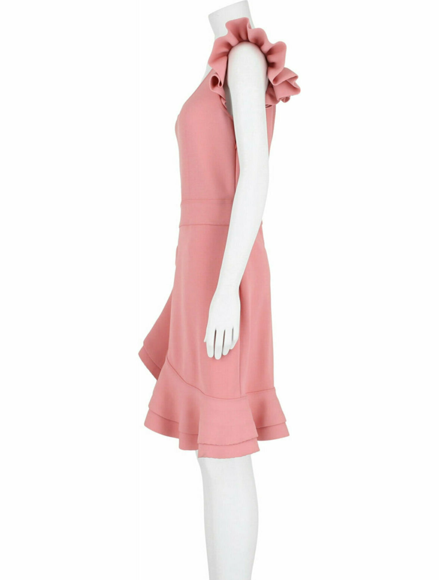 alexander mcqueen pink dress Thanks, it's @alexandermcqueen designed to mimic pieces owned by British aristocrats who would wear their clothes until they practically fell apart Alexander McQueen Compact Knit Mini