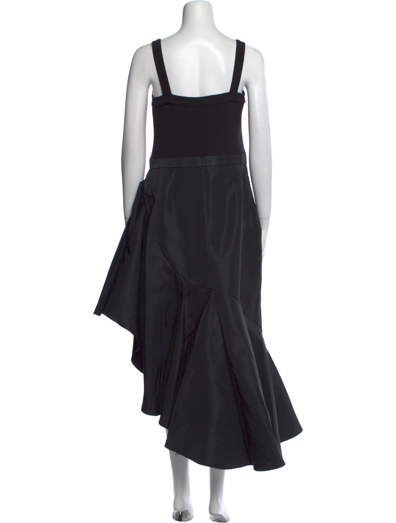 Alexander McQueen Square Neckline Midi Length Dress w/ Tags