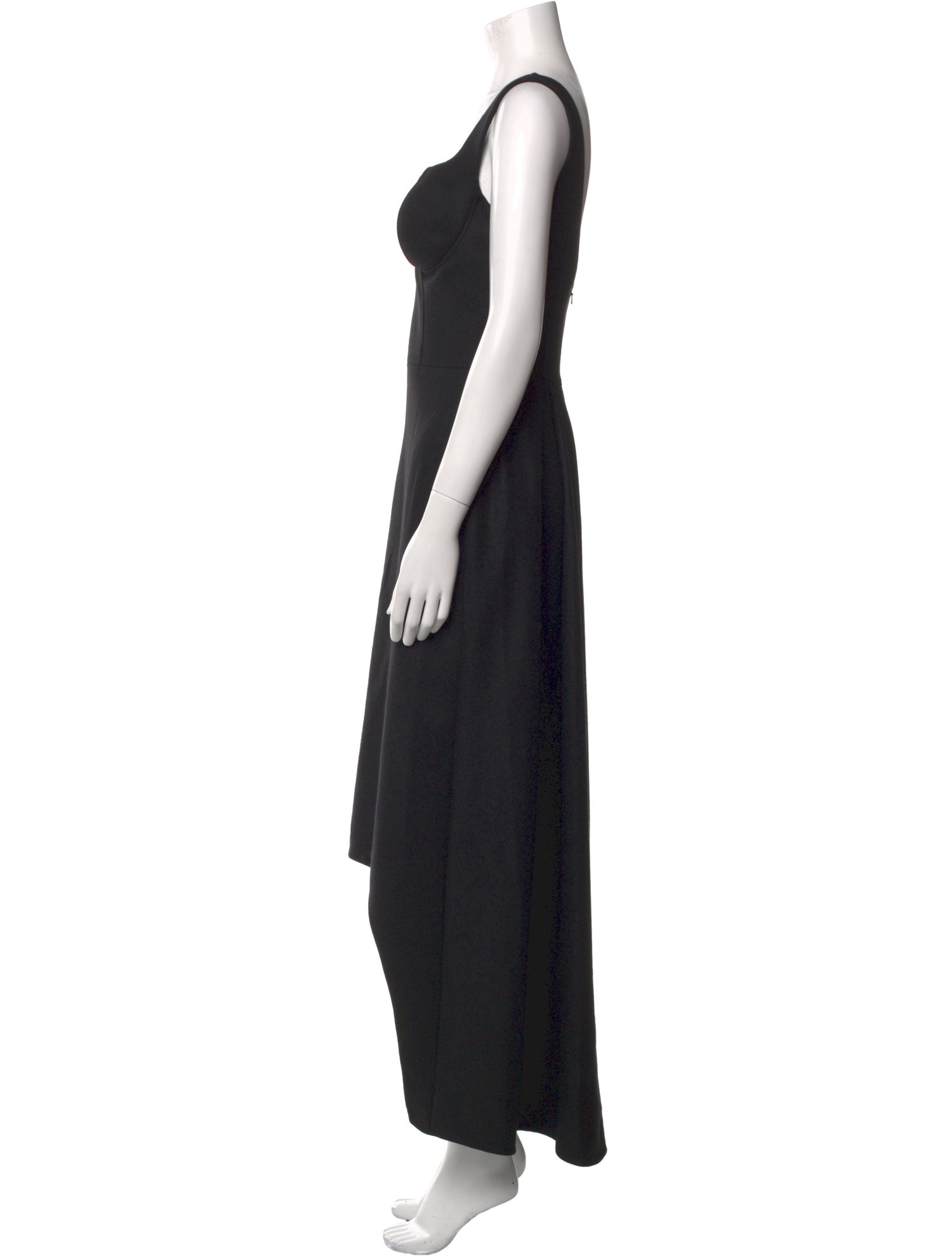 Alexander McQueen Wool Long Dress