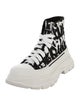 Alexander McQueen Canvas Printed Chunky Sneakers