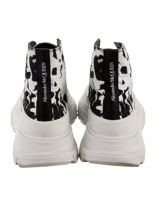 Alexander McQueen Canvas Printed Chunky Sneakers