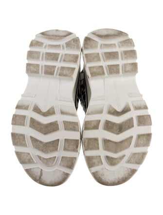 Alexander McQueen Canvas Printed Chunky Sneakers