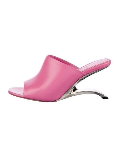 Alexander McQueen Leather Slides