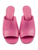 Alexander McQueen Leather Slides