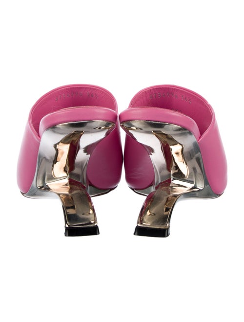 Alexander McQueen Leather Slides