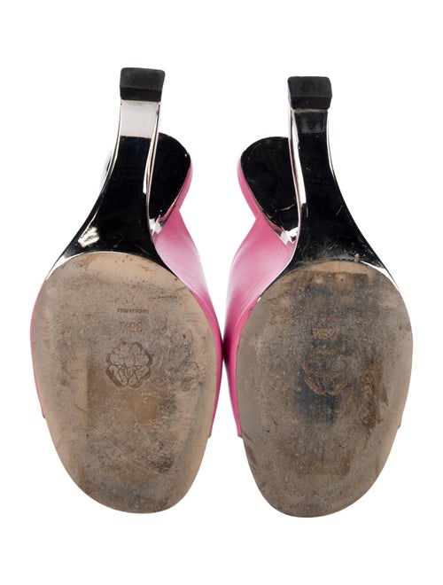 Alexander McQueen Leather Slides